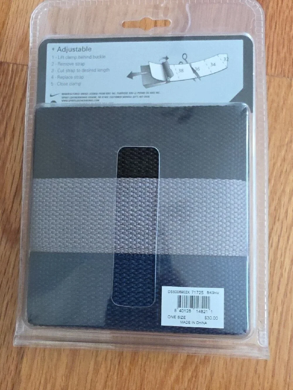 Nike Men’s 3-Pack Web Belts in Black, Gray & Navy